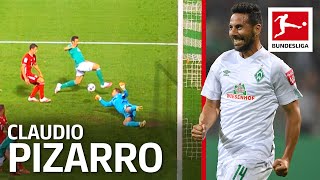 Claudio Pizarro  The Last Chapter of the 197 Goal Man in the Bundesliga [upl. by Anaik]