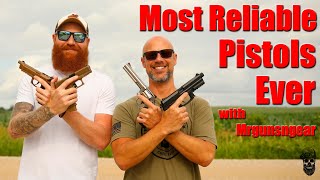 Top 5 Most Reliable Handguns of All Time With Mrgunsngear [upl. by Henley]