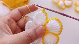 Beginners Guide StepbyStep Crochet Flower Tutorial Made Easy [upl. by Upshaw707]