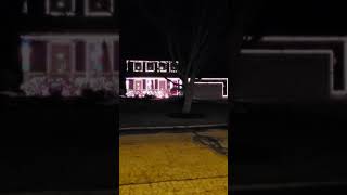 Goff family Christmas lights in Vermilion [upl. by Nazler]