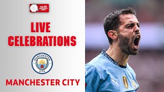 LIVE Celebrations and Trophy Lift 🏆  Manchester City 2024 FA Community Shield Winners [upl. by Harlan]