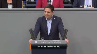 SOFORTPROGRAMM für die deutsche Wirtschaft  Dr Malte Kaufmann MdB [upl. by Ile]