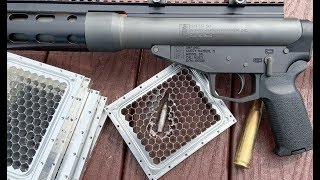 50 BMG Vs Aluminum Honeycomb [upl. by Llaccm]