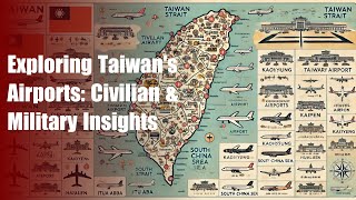 Exploring Taiwans Airports Civilian amp Military Insights [upl. by Oinigih]