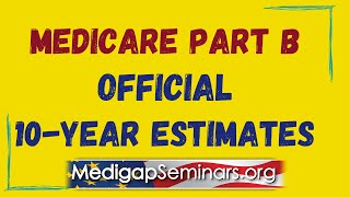 Medicare Part B 10Year Estimates Premium amp Deductible [upl. by Gem152]