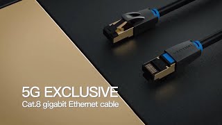 Top 5 Best Ethernet Cable 2024  Best Cat8 Cat6 Lan Cable 2024 [upl. by Bonaparte]