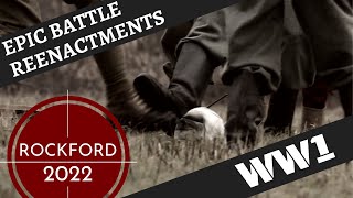 Epic WW1 Reenactment Christmas Truce  Rockford 2022 [upl. by Schonthal]