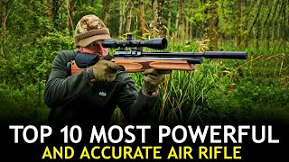 Top 10 Most Powerful and Accurate Air Rifle  Best Air Rifle for Hunting 2021 [upl. by Soluk]