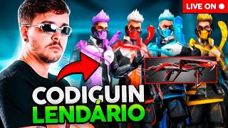 LIVE ON XTREINO DO CHAT  CODIGUIN FREE FIRE WEEDZAO AO VIVO [upl. by Shipley865]