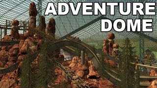 RCT3 Adventure Dome  Worlds largest indoor Theme park HD [upl. by Darrell]