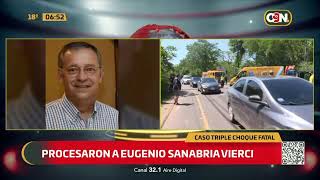 Procesan a Eugenio Sanabria Vierci por accidente fatal en ruta LuqueSan Bernardino [upl. by Lihka]