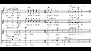 Tadeja Vulc  EPILOG EPILOGUE for body percussion and mixed choir SATB div a cappella [upl. by Nnov]