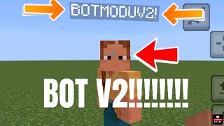 MCPE BOT MODU V2 GÜNCEL YENİLİKLER 12080 [upl. by Zelikow]