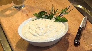 Fondue  Fonduesauce  KräuterKnoblauchDip  schnell gemacht [upl. by Iaka]