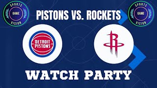 Pistons vs Rockets [upl. by Trista517]