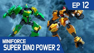 MINIFORCE Super Dino Power2 Ep12 Washing Machine Monster Attacks [upl. by Ihel]