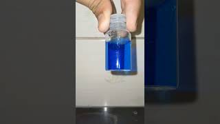 Made Copper Sulphate Solution 💀 [upl. by Caressa]