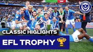 Checkatrade Trophy CHAMPIONS  Portsmouth 22 Sunderland Portsmouth win 54 on penalties [upl. by Parent234]