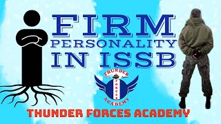 Firm Personality Requirements in ISSB Exam [upl. by Cathrin]