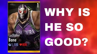 INJUSTICE MOBILE  Dealing 500K AREA Damage With Luchador Bane  How Good Is Luchador Bane [upl. by Aivart]