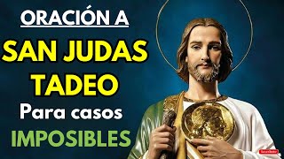 🙏ORACIÓN MILAGROSA A SAN JUDAS TADEO PARA CASOS IMPOSIBLES🙏 [upl. by Honeyman]