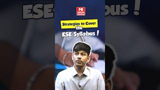 Top Strategies to Efficiently Cover the ESE Syllabus  ESE Mains Preparation  MADE EASY [upl. by Maffa]