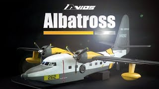 Avios Albatross Flying Boat 1620mm 637quot PNF  HobbyKing Product Video [upl. by Ahtiekal]