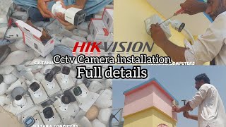 HIKVISION CCTV Camera for Home HIKVISION CCTV Installation amp Configuration Process Full Setup [upl. by Nonregla]