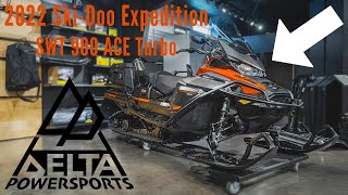 2022 SkiDoo Expedition SWT 900 ACE Turbo Full Walk Around [upl. by Darreg762]