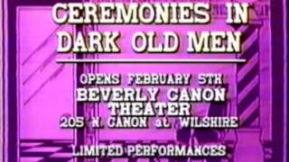 1988 quotCeremonies in Dark Old Menquot commercial [upl. by Marylin635]