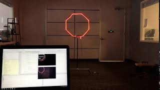 CoDrone Computer Vision LED Hoop Demo [upl. by Ibed]