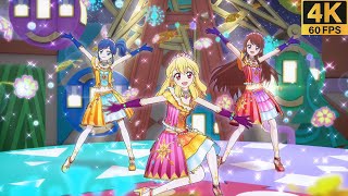 Aikatsu ✶Soleil ❖ Aoi ❖ Ichigo ❖ Ran ✵ Diamond Happy ✵【 Master 4K 】 [upl. by Ardle]