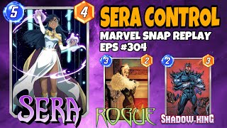 Marvel Snap Replay Episode 304  Sera Control Deck [upl. by Sorvats]