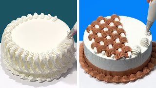 Top 10 Beautiful Cake Decorating Tutorials  Most Satisfying Chocolate Cake Decorating Ideas [upl. by Greyson]