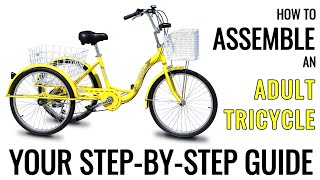 How to Assemble an Adult Tricycle Your StepbyStep Guide wwwtrikebikecomau TrikeBikeAustralia [upl. by Adalia]