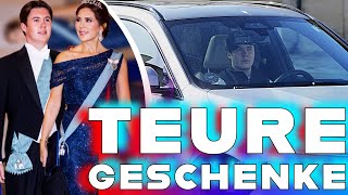 Königin Mary und König Frederick schenken ihrem Sohn Christian sein erstes Auto [upl. by Ramona]