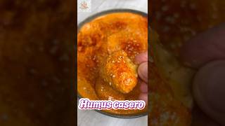 HUMMUS DE GARBANZOS TRADICIONAL o con PIMIENTOS DE PIQUILLO muy cremoso y fácil de preparar receta [upl. by Padraic]