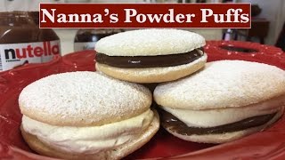 How to make Nannas powder puffs [upl. by Ryun406]