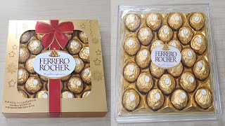 Ferrero Rocher Premium Chocolate  Gift Pack  24 Pieces [upl. by Batholomew476]