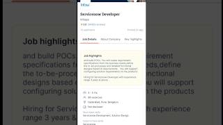 Infosys is Hiring Servicenow Developers [upl. by Merilyn]