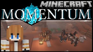 Die ersten Siedlungen  MOMENTUM  160 roleplay minecraft survival [upl. by Gnilrac999]