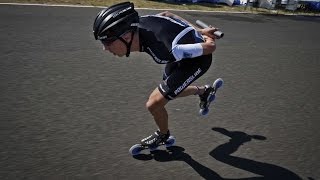 24 hours Le Mans LAP RECORD  Bart Swings  Powerslide Inline Skates [upl. by Harbison]