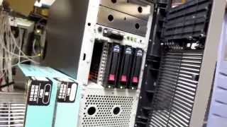 HP ProLiant replace HDD Hot Swap [upl. by Aleak875]