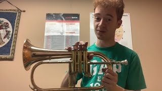 DISCONTINUED Yamaha YFH631 Flugelhorn  Instrument Reviews [upl. by Nowell]