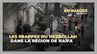 Le Hezbollah lance une série de frappes contre la région de Haïfa [upl. by Pascale938]