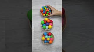 Most Oddly Satisfying Video with Colored Balls [upl. by Emelia688]