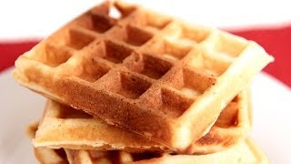 Belgian Waffles Recipe  Laura Vitale  Laura in the Kitchen Episode 782 [upl. by Sinoda]