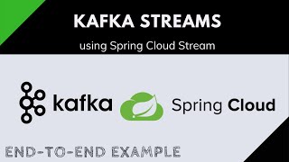 Kafka Streams using Spring Cloud Stream  Microservices Example  Tech Primers [upl. by Inail]