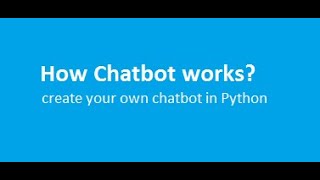 Create Chatbot in Python with NLTK [upl. by Amsirac234]