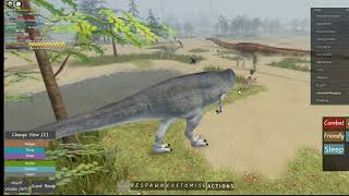 I played Dinosaur world mobile as a Carcharodontosaurus [upl. by Merceer]